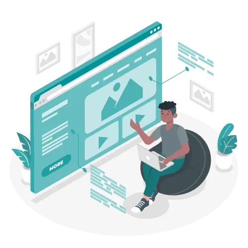 icono de landing pages